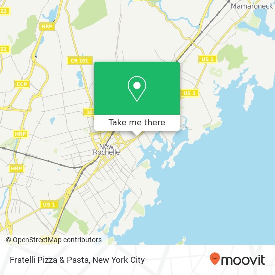 Fratelli Pizza & Pasta map