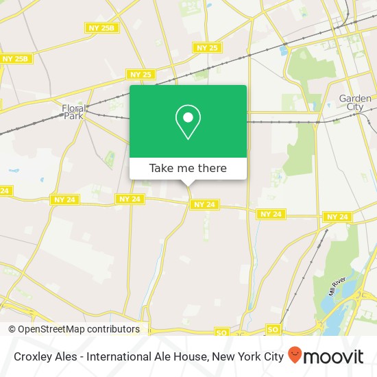 Mapa de Croxley Ales - International Ale House