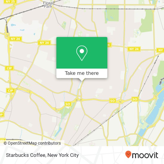 Mapa de Starbucks Coffee