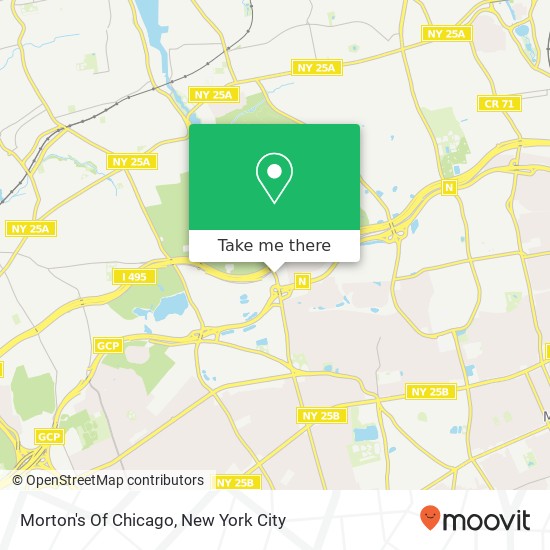 Mapa de Morton's Of Chicago