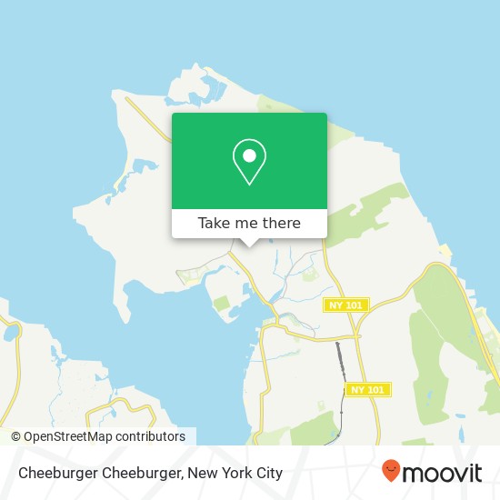 Cheeburger Cheeburger map