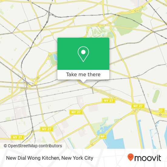 Mapa de New Dial Wong Kitchen