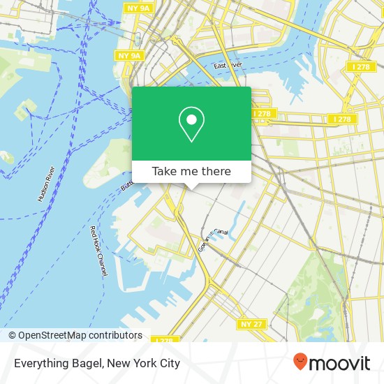 Everything Bagel map