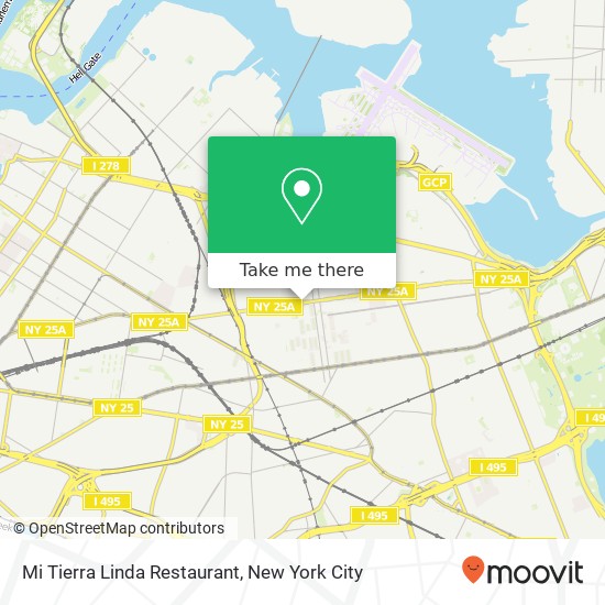 Mapa de Mi Tierra Linda Restaurant