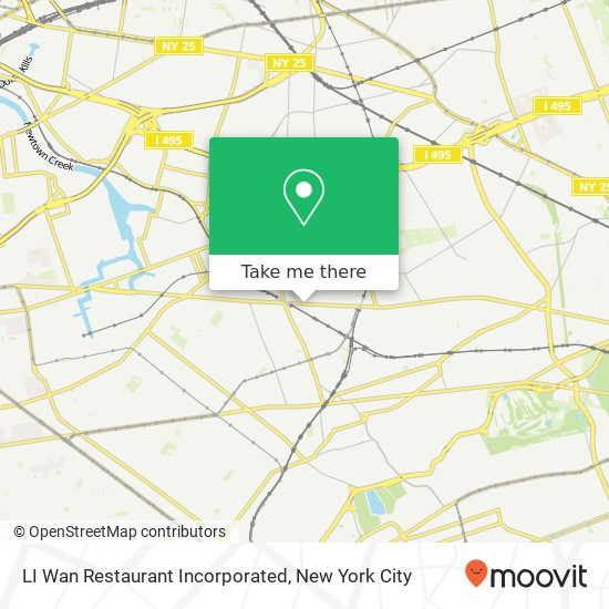 LI Wan Restaurant Incorporated map