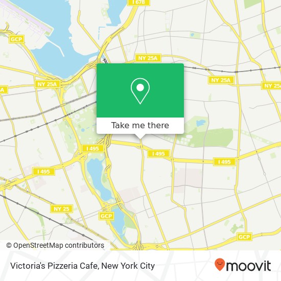 Mapa de Victoria's Pizzeria Cafe