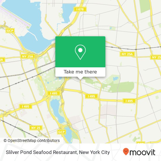 Slilver Pond Seafood Restaurant map