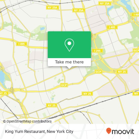 King Yum Restaurant map