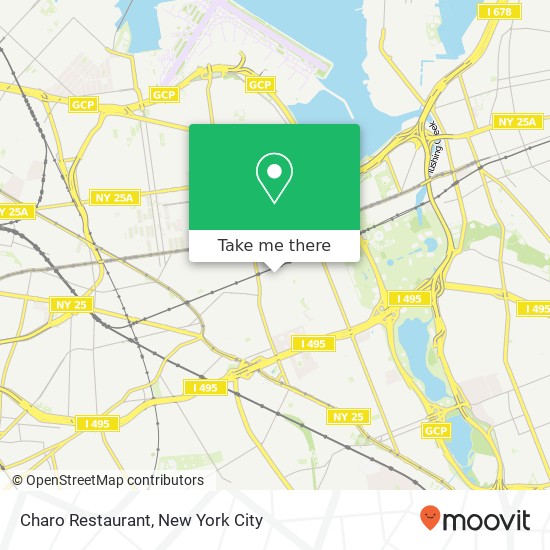 Charo Restaurant map