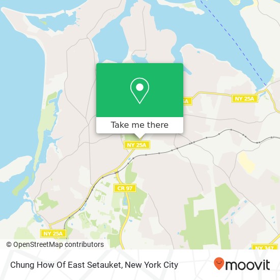 Mapa de Chung How Of East Setauket