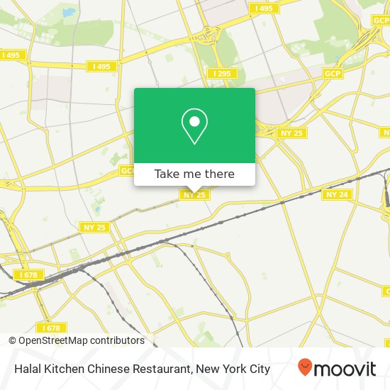 Halal Kitchen Chinese Restaurant map