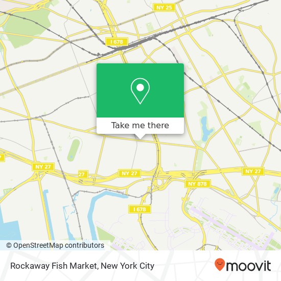 Rockaway Fish Market map