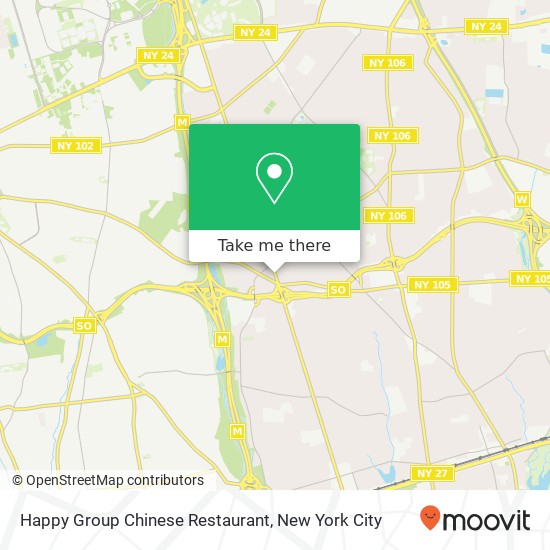 Happy Group Chinese Restaurant map