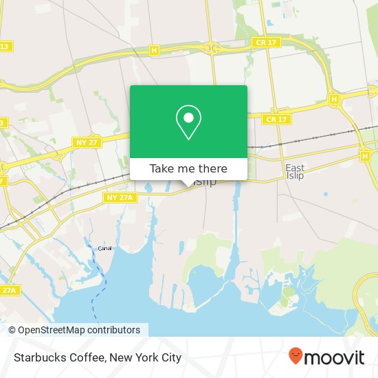 Starbucks Coffee map