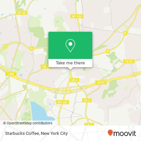 Mapa de Starbucks Coffee