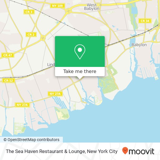 The Sea Haven Restaurant & Lounge map