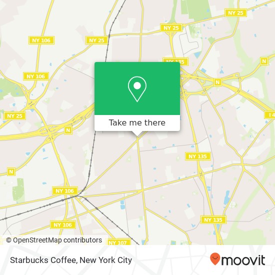 Mapa de Starbucks Coffee