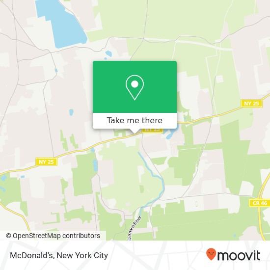 McDonald's map