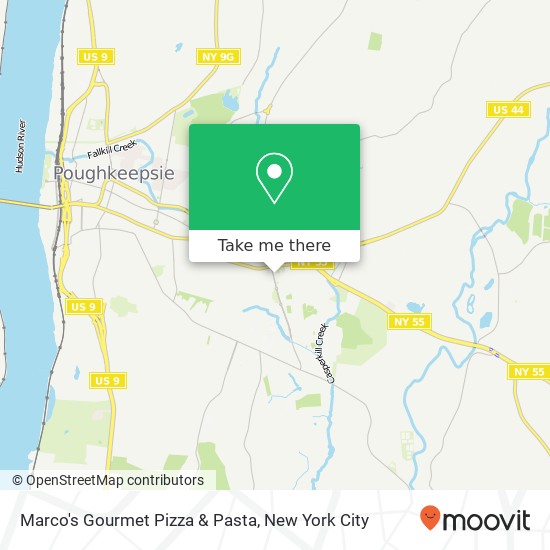 Marco's Gourmet Pizza & Pasta map