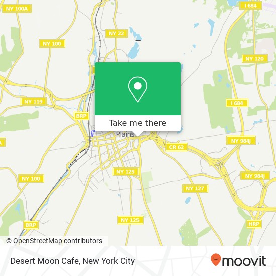 Desert Moon Cafe map