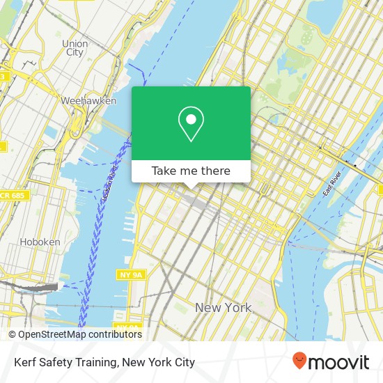 Kerf Safety Training map