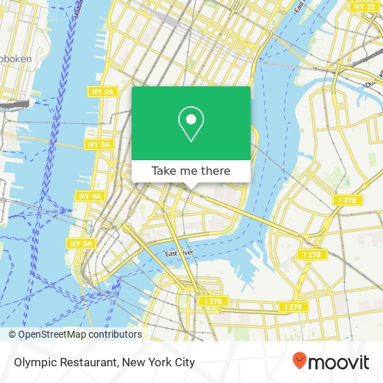 Olympic Restaurant map