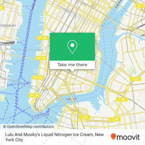 Lulu And Mooky's Liquid Nitrogen Ice Cream map