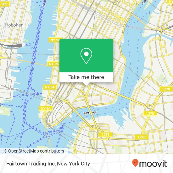 Fairtown Trading Inc map