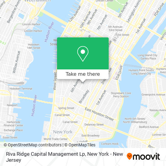 Mapa de Riva Ridge Capital Management Lp