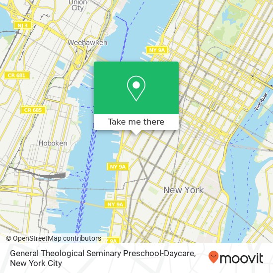 Mapa de General Theological Seminary Preschool-Daycare