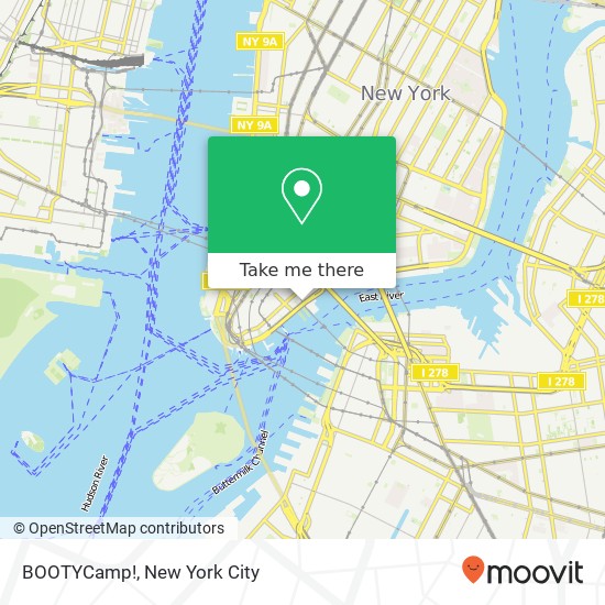 Mapa de BOOTYCamp!