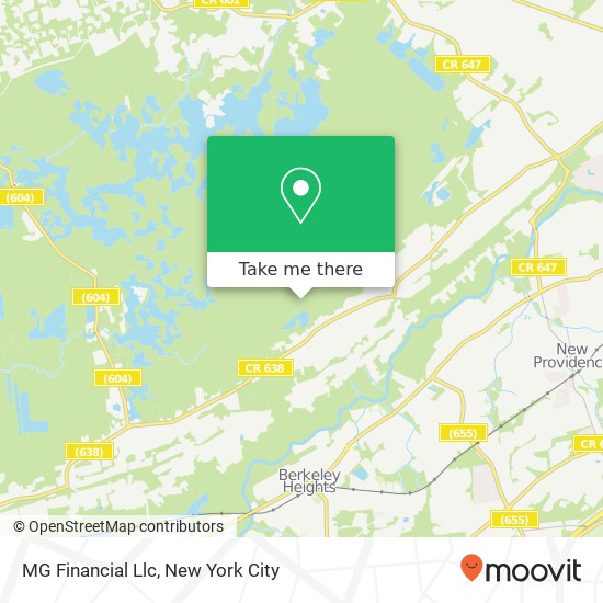 MG Financial Llc map