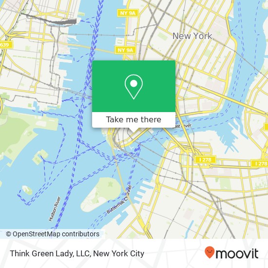 Think Green Lady, LLC map