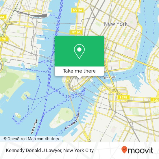 Mapa de Kennedy Donald J Lawyer