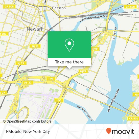 T-Mobile map