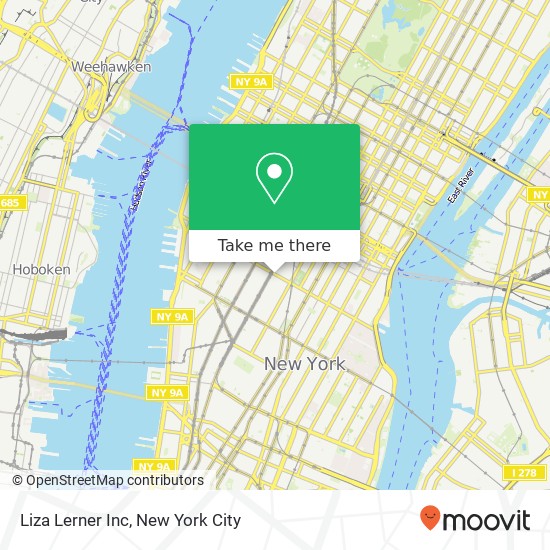 Liza Lerner Inc map