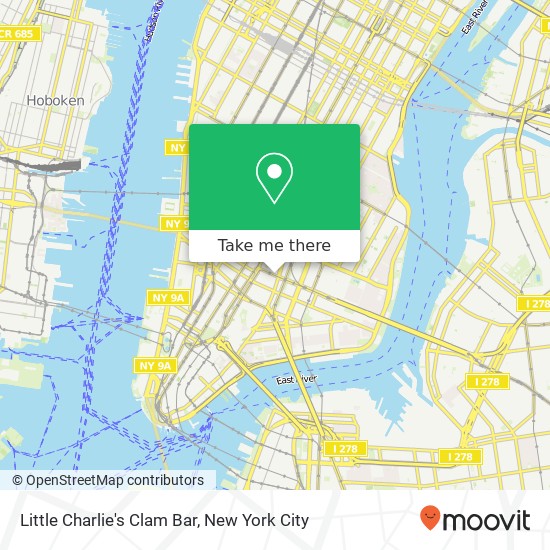 Mapa de Little Charlie's Clam Bar