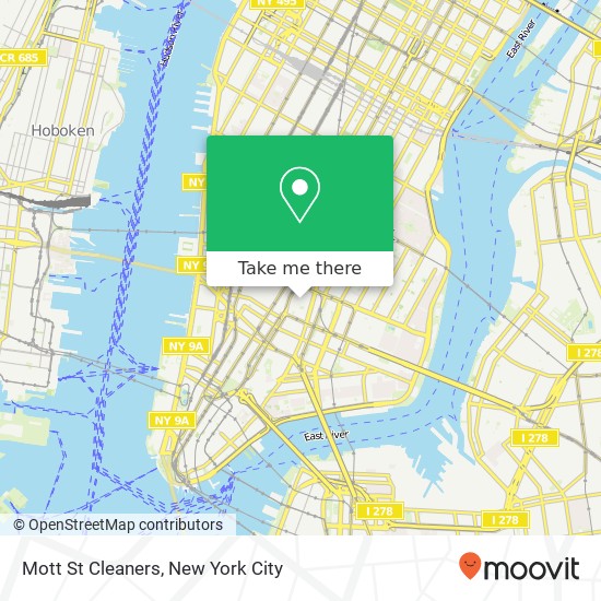 Mapa de Mott St Cleaners