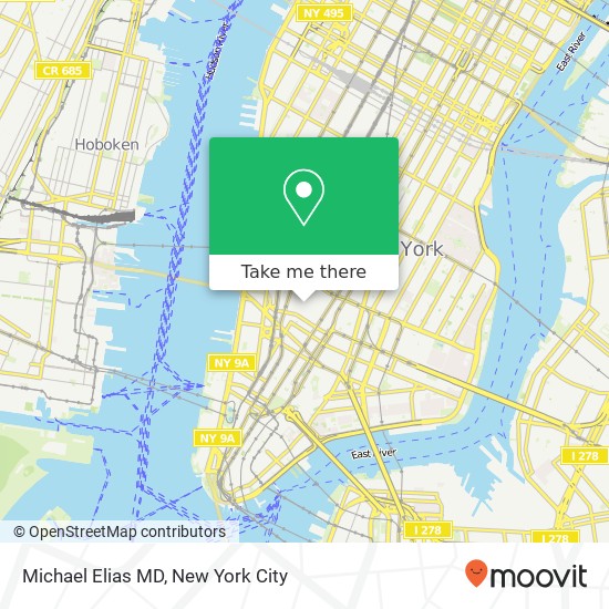 Michael Elias MD map