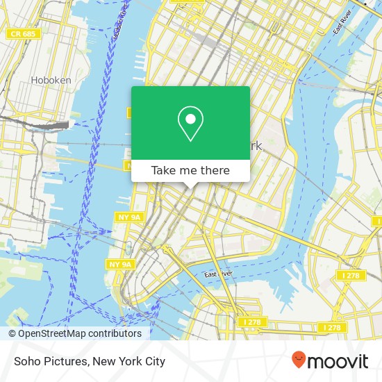 Soho Pictures map