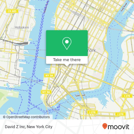 Mapa de David Z Inc