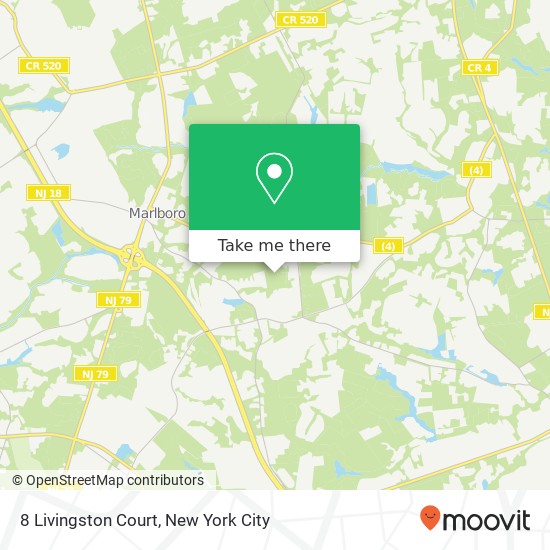 8 Livingston Court map