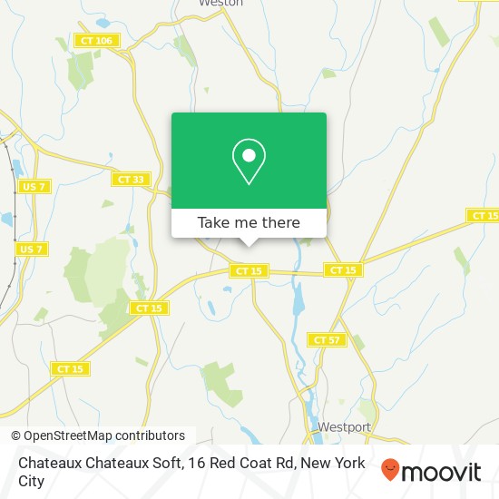 Mapa de Chateaux Chateaux Soft, 16 Red Coat Rd