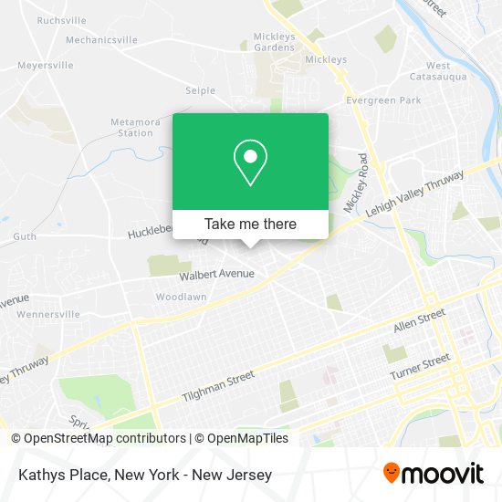 Kathys Place map
