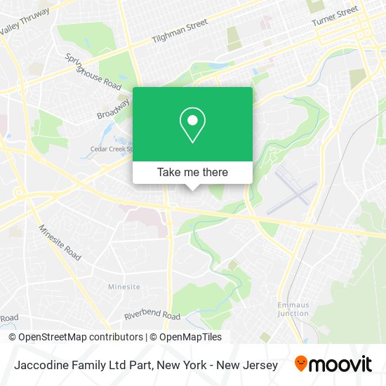 Mapa de Jaccodine Family Ltd Part