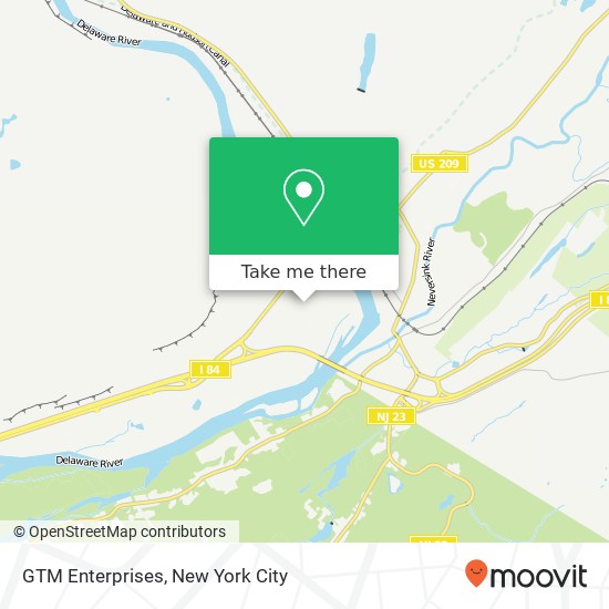 GTM Enterprises map