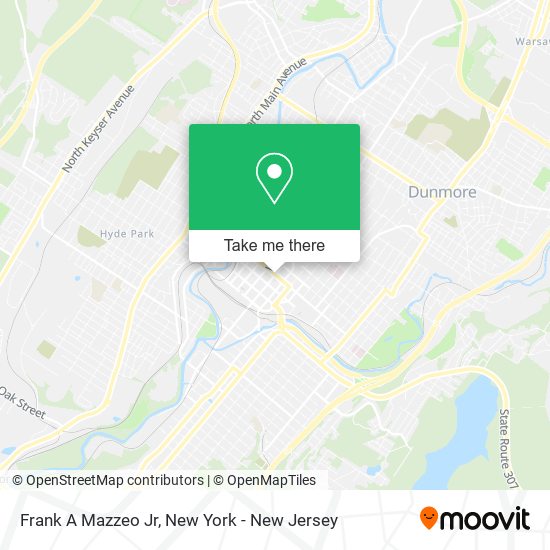 Mapa de Frank A Mazzeo Jr