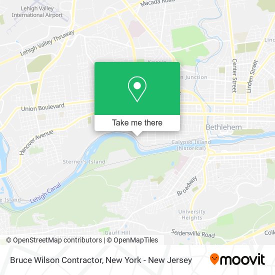 Mapa de Bruce Wilson Contractor