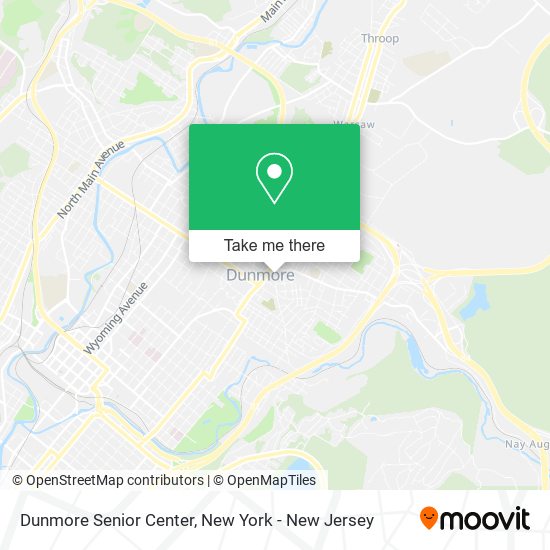 Mapa de Dunmore Senior Center