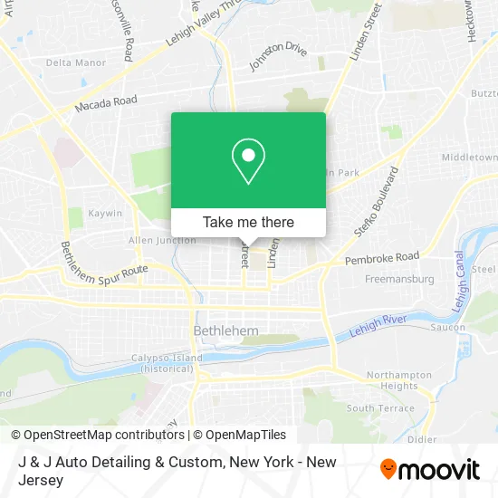 J & J Auto Detailing & Custom map